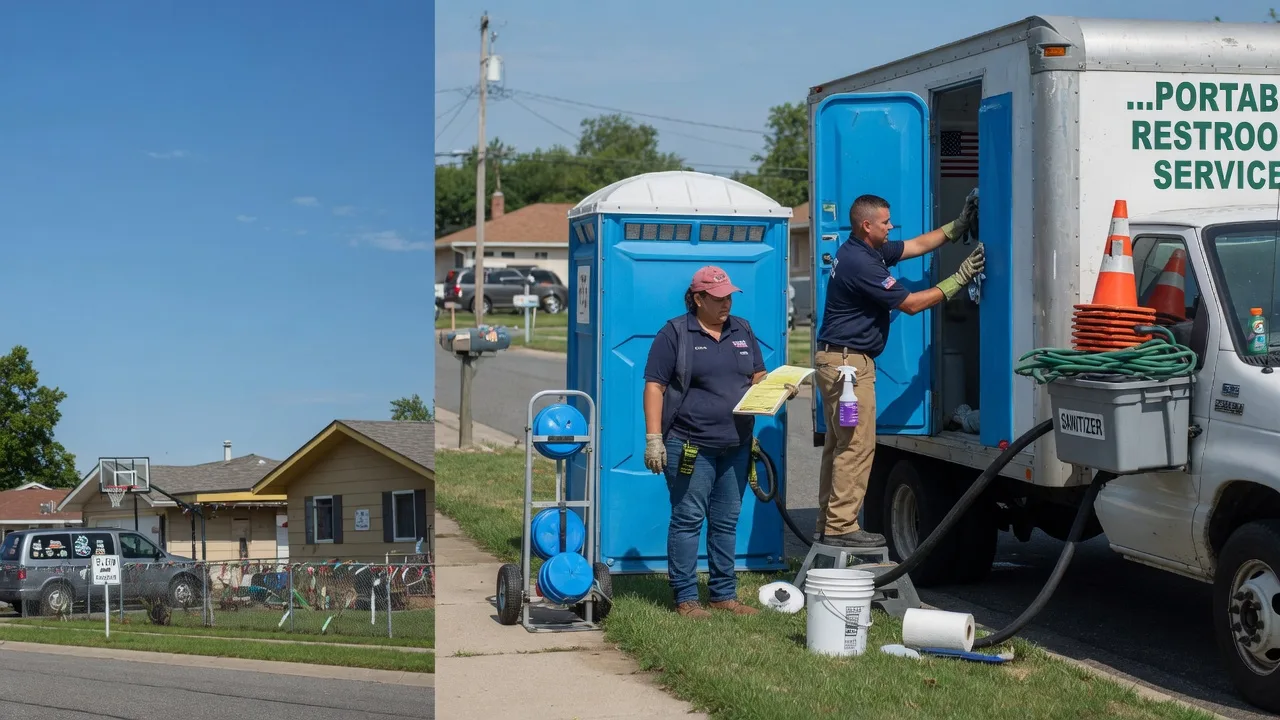 Portable Toilet Rental in Rutland, IL near me